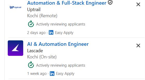 AI Automation with n8n & Make.com internship jobs in Bath