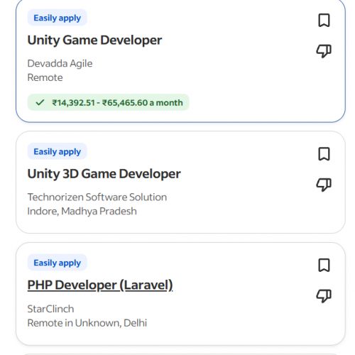 AI for Game Development internship jobs in Glasgow