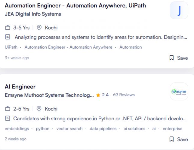 AI Workflow Automation internship jobs in Coventry