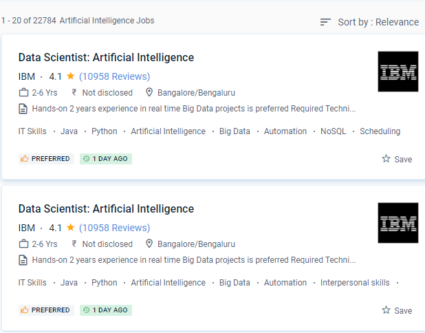 Artificial Intelligence internship jobs in Manchester