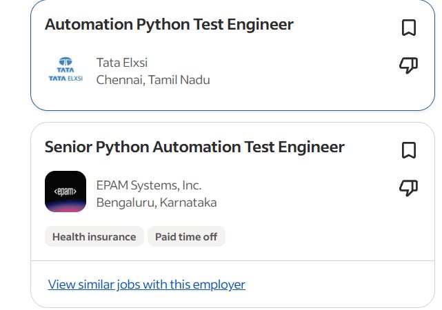 Embedded Software Testing with Python internship jobs in Belfast