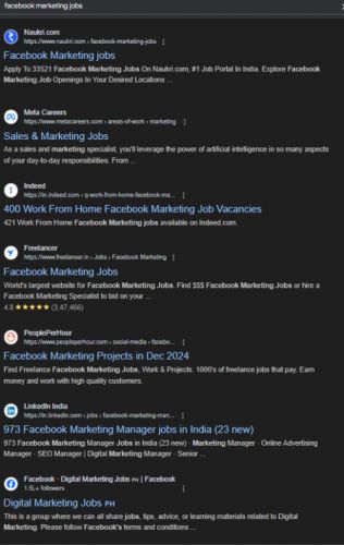 Facebook Marketing internship jobs in Oxford