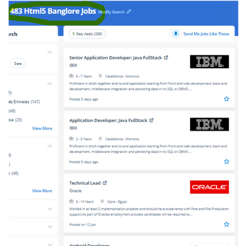 HTML 5 internship jobs in Edinburgh