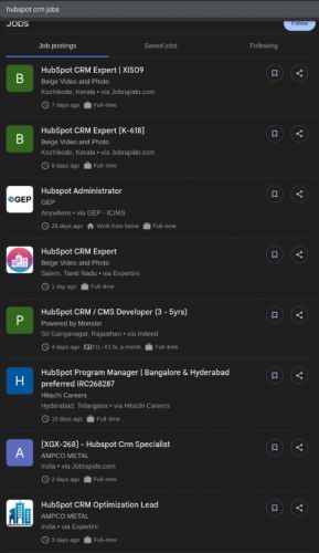 HubSpot CRM internship jobs in Coventry
