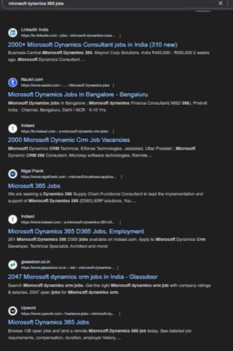 Microsoft Dynamics 365 internship jobs in Edinburgh