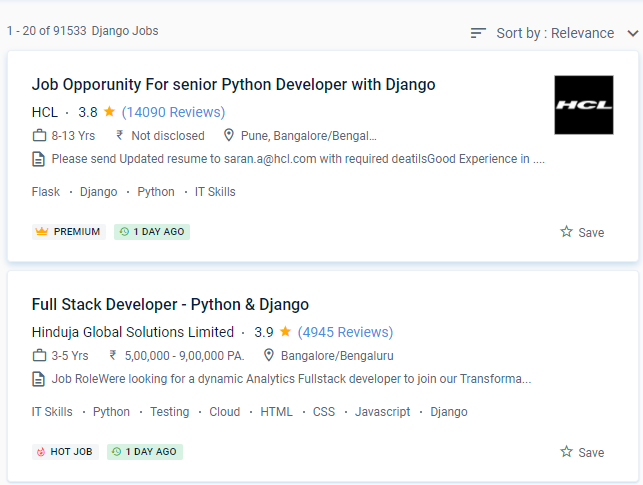Python/Django internship jobs in Brighton