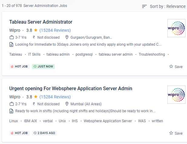 Server Administration internship jobs in Edinburgh